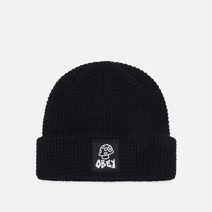 Obey Vacant Waffle Black Beanie